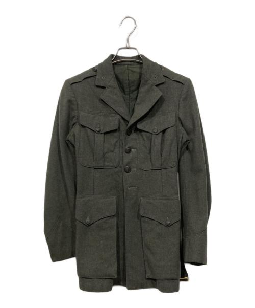 スイス軍（スイスアーミー）スイス軍 (スイスグン) ウールジャケット　スイス軍 オリーブ サイズ:4の古着・服飾アイテム