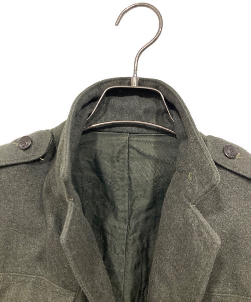 スイス軍（スイスアーミー）スイス軍 (スイスグン) ウールジャケット　スイス軍 オリーブ サイズ:4の古着・服飾アイテム