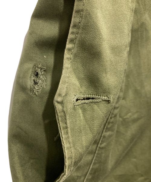 US ARMY（ユーエスアーミー）US ARMY (ユーエスアーミー) コットンオーバーコート オリーブ サイズ:Sの古着・服飾アイテム