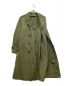 中古・古着 US ARMY (ユーエスアーミー) コットンオーバーコート オリーブ サイズ:S：5000円
