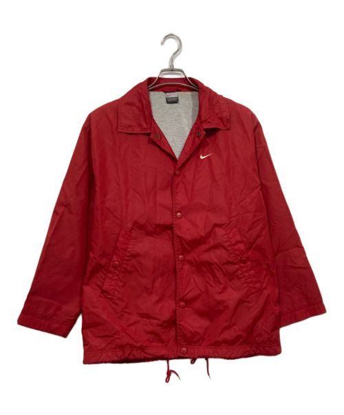 NIKE（ナイキ）NIKE (ナイキ) コーチジャケット レッド サイズ:Sの古着・服飾アイテム