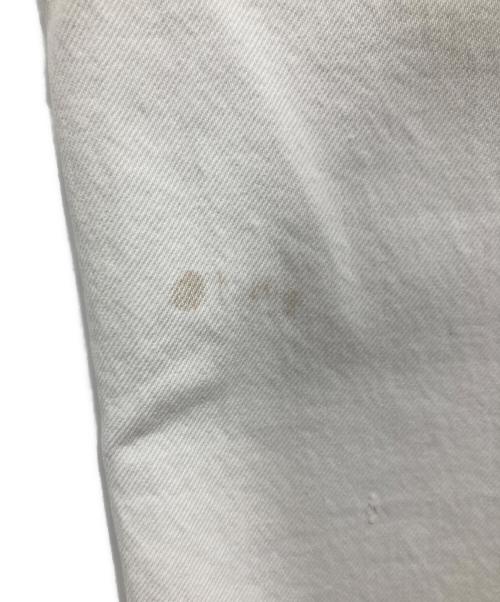 LEVI'S（リーバイス）LEVI'S (リーバイス) ペイントデニムパンツ　USA製 ホワイト サイズ:W28の古着・服飾アイテム