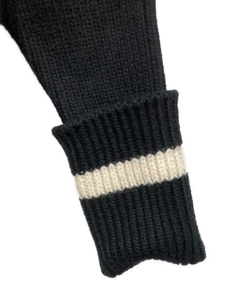 Soe（ソーイ）Soe (ソーイ) タートルネック　ニットワンピース ブラック サイズ:1の古着・服飾アイテム