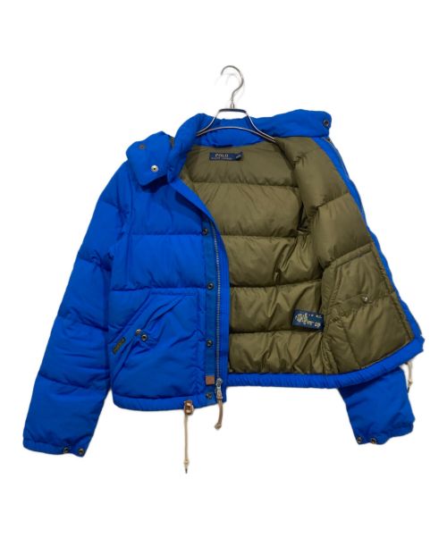 POLO RALPH LAUREN（ポロ・ラルフローレン）POLO RALPH LAUREN (ポロ・ラルフローレン) ダウンジャケット ブルー サイズ:Sの古着・服飾アイテム