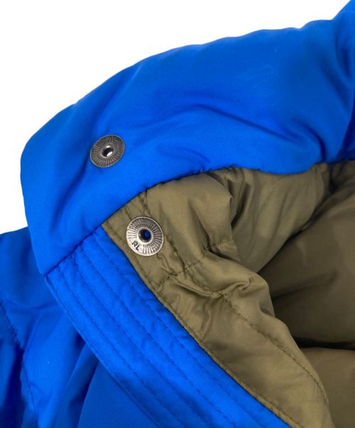 POLO RALPH LAUREN（ポロ・ラルフローレン）POLO RALPH LAUREN (ポロ・ラルフローレン) ダウンジャケット ブルー サイズ:Sの古着・服飾アイテム