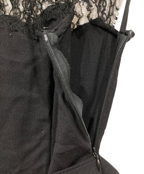 POLO RALPH LAUREN（ポロ・ラルフローレン）POLO RALPH LAUREN (ポロ・ラルフローレン) レース切替ワンピース ブラック サイズ:2の古着・服飾アイテム