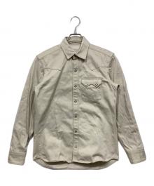 FRANKLIN TAILORED（フランクリンテーラード）の古着「ウエスタンシャツ」｜アイボリー