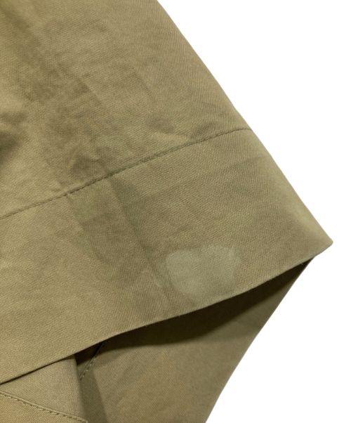 HYKE（ハイク）HYKE (ハイク) Aライン半袖ワンピース ベージュ サイズ:2の古着・服飾アイテム