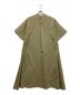 HYKE (ハイク) Aライン半袖ワンピース ベージュ サイズ:2：6000円