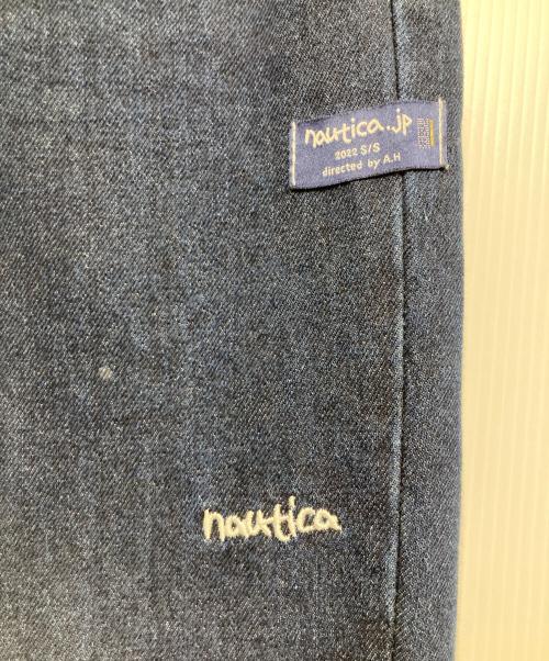 NAUTICA（ノーティカ）NAUTICA (ノーティカ) デニムパンツ　ロゴ刺繍 インディゴ サイズ:Ｓの古着・服飾アイテム