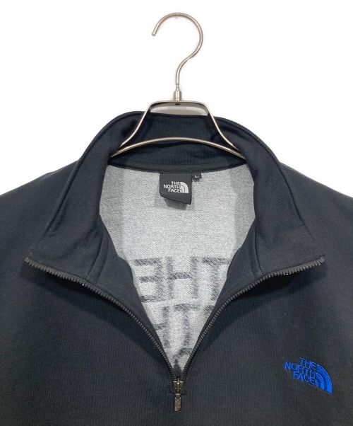 THE NORTH FACE（ザ ノース フェイス）THE NORTH FACE (ザ ノース フェイス) ジャガードハーフジップスウェット ブラック サイズ:Lの古着・服飾アイテム