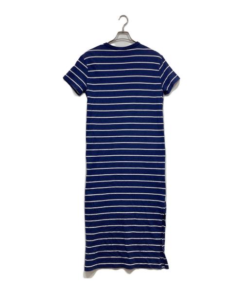 POLO RALPH LAUREN（ポロ・ラルフローレン）POLO RALPH LAUREN (ポロ・ラルフローレン) カットソーマキシワンピース ネイビー サイズ:Mの古着・服飾アイテム