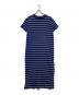 POLO RALPH LAUREN（ポロ・ラルフローレン）の古着「カットソーマキシワンピース」｜ネイビー
