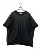 6(ROKU) BEAUTY&YOUTHロク ビューティーアンドユース）の古着「半袖カットソー」｜ブラック