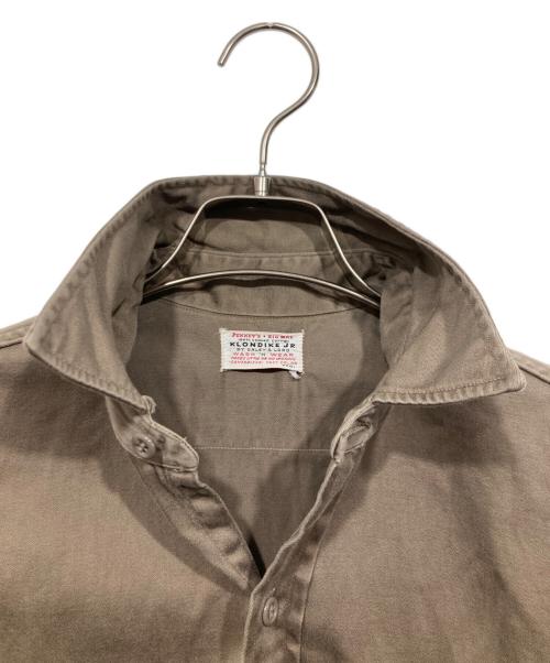 PENNEYS（ペニーズ）PENNEYS (ペニーズ) big mac (ビッグマック) ワークシャツ ブラウン サイズ:不明の古着・服飾アイテム