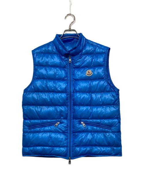 MONCLER（モンクレール）MONCLER (モンクレール) GUI ダウンベスト ブルー サイズ:1の古着・服飾アイテム
