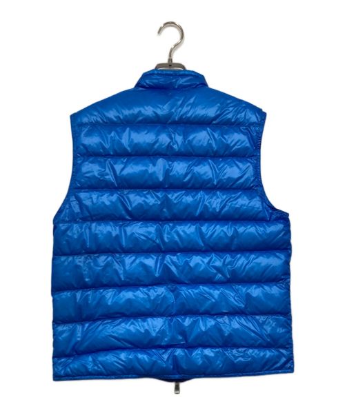 MONCLER（モンクレール）MONCLER (モンクレール) GUI ダウンベスト ブルー サイズ:1の古着・服飾アイテム