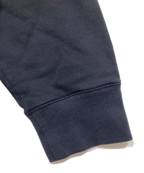 MONCLER（モンクレール）MONCLER (モンクレール) FELPA CON CAPPUCCIO HOODIE SWEAT　フェルパ コン カプチオ フロントロゴ刺繍 パーカー ネイビー サイズ:XLの古着・服飾アイテム