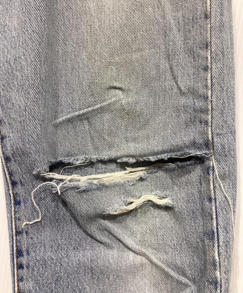 LEVI'S（リーバイス）LEVI'S (リーバイス) ボタンフライデニムパンツ　　ボタン裏555 バレンシア製 ブルー サイズ:W33の古着・服飾アイテム