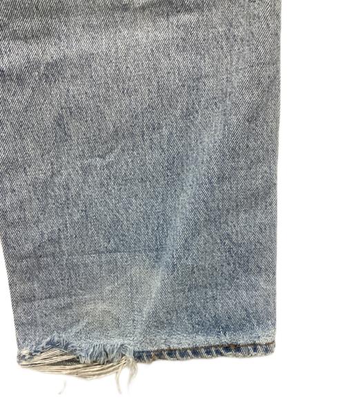 LEVI'S（リーバイス）LEVI'S (リーバイス) ボタンフライデニムパンツ　　ボタン裏555 バレンシア製 ブルー サイズ:W33の古着・服飾アイテム