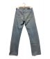 LEVI'S (リーバイス) ボタンフライデニムパンツ　　ボタン裏555 バレンシア製 ブルー サイズ:W33：4000円