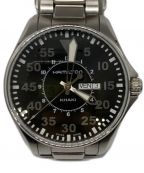 HAMILTONハミルトン）の古着「カーキ パイロット デイデイト」