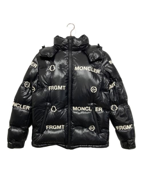MONCLER（モンクレール）MONCLER (モンクレール) FRAGMENT DESIGN (フラグメントデザイン) MAYCONNE ダウンジャケット ブラック サイズ:1の古着・服飾アイテム