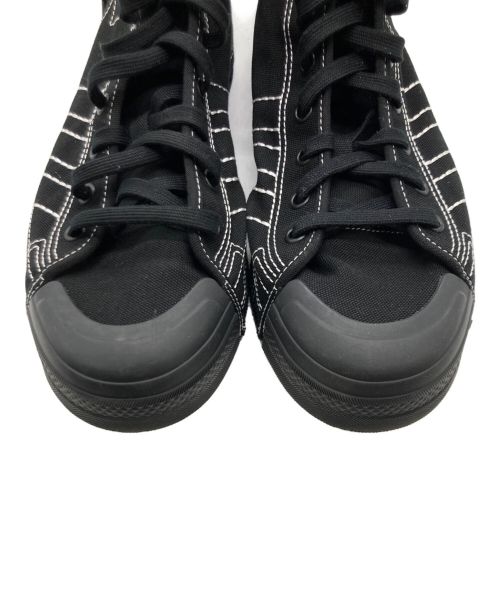 Y-3（ワイスリー）Y-3 (ワイスリー) ハイカットスニーカー / NIZZA HI ブラック サイズ:26.5の古着・服飾アイテム