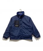 columbiasportsコロンビアスポーツ）の古着「リバーシブル中綿ジャケット」｜ネイビー