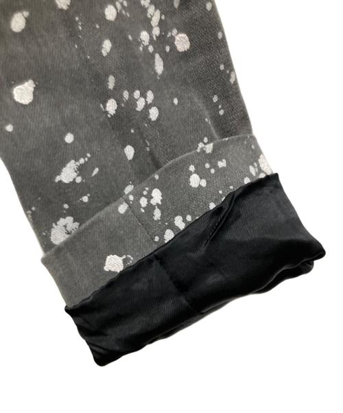 song for the mute（ソングフォーザミュート）song for the mute (ソングフォーザミュート) ペイントジャケット グレー サイズ:46の古着・服飾アイテム