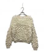 MAISON SPECIALメゾンスペシャル）の古着「ウールセーター」｜アイボリー