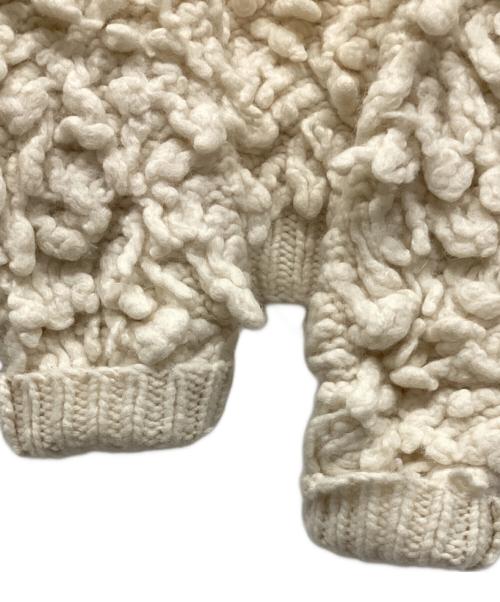 MAISON SPECIAL（メゾンスペシャル）MAISON SPECIAL (メゾンスペシャル) ウールセーター アイボリー サイズ:-の古着・服飾アイテム