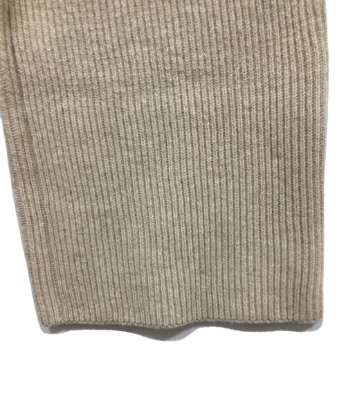 ETRE TOKYO（エトレトウキョウ）ETRE TOKYO (エトレトウキョウ) ニットパンツ　イージー　ワイド ベージュ サイズ:Sの古着・服飾アイテム