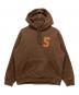 SUPREME（シュプリーム）の古着「プルオーバーパーカー / S Logo Hooded Sweatshirt」｜ブラウン