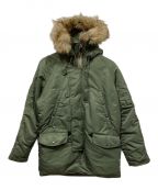 AVIREXアヴィレックス）の古着「ミリタリージャケット / N-3B COMMERCIAL」｜グリーン