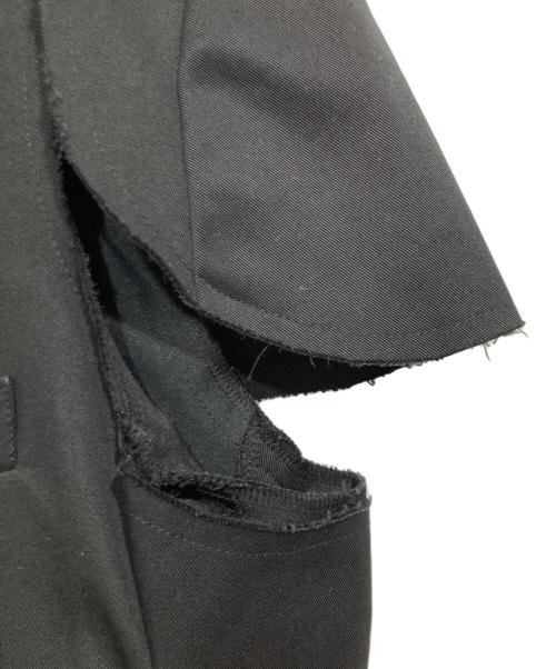 COMME des GARCONS（コムデギャルソン）COMME des GARCONS (コムデギャルソン) 変形デザインノースリーブジャケット ブラック サイズ:Mの古着・服飾アイテム