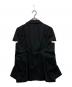 COMME des GARCONS (コムデギャルソン) 変形デザインノースリーブジャケット ブラック サイズ:M：14000円