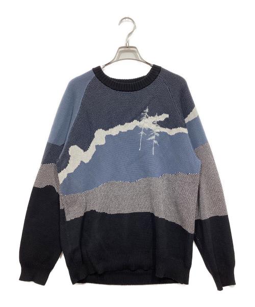 PS Paul Smith（ＰＳポールスミス）PS Paul Smith (ＰＳポールスミス) セーター ブルー サイズ:Lの古着・服飾アイテム