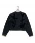 Acne studios（アクネ ストゥディオス）の古着「Bird Flower PAW14　スウェット　裏起毛スウェット　クルーネック」｜ブラック