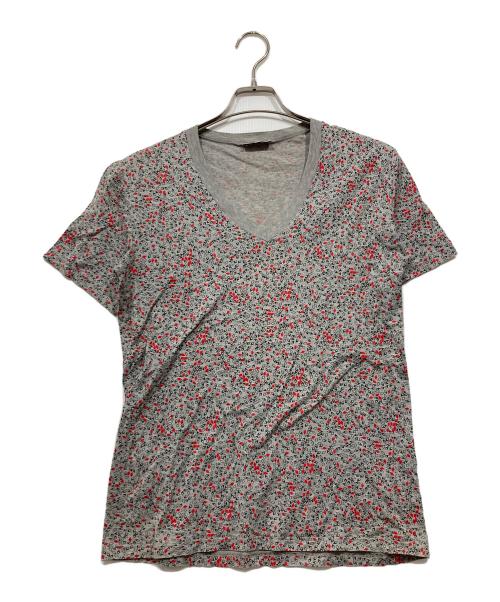 DIOR HOMME（ディオール オム）Dior Homme (ディオール オム) VネックTシャツ グレー サイズ:XSの古着・服飾アイテム