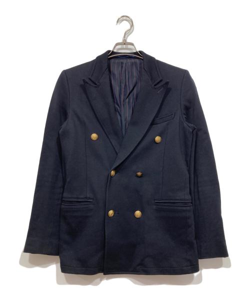 Galaabend（ガラアーベント）Galaabend (ガラアーベント) 金釦ダブルブレストジャケト グレー サイズ:Mの古着・服飾アイテム