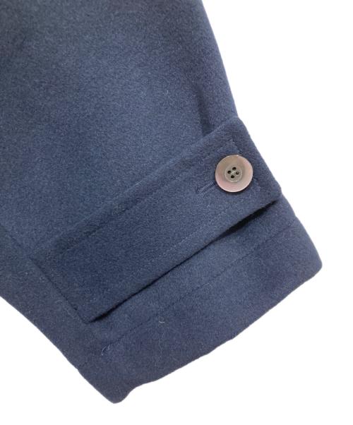 ADRER（アドラー）ADRER (アドラー) ビーバーメルトンオーバーコート ネイビー サイズ:Lの古着・服飾アイテム