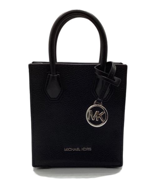 MICHAEL KORS（マイケル・コース）MICHAEL KORS (マイケルコース) 2WAYミニハンドバッグ ブラックの古着・服飾アイテム