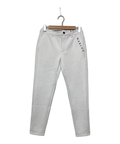 muta MARINE（ムータマリン）muta MARINE (ムータマリン) ダンボールニットパンツ ホワイト サイズ:2 未使用品の古着・服飾アイテム