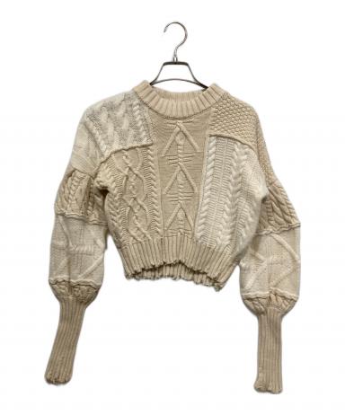TODAYFUL パッチワークパフニット　Patchwork Puff Knit TODAYFUL（トゥデイフル）の「TODAYFUL(トゥデイフル) 