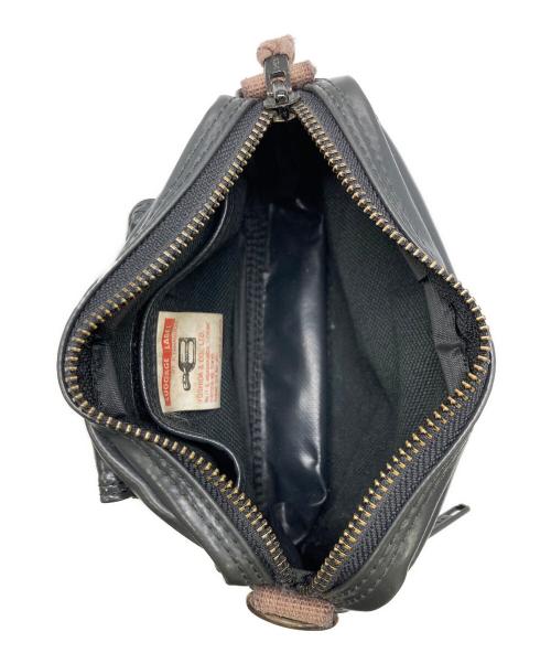 LUGGAGE LABEL（ラゲッジ レーベル）LUGGAGE LABEL (ラゲッジ レーベル) ポーチ ブラックの古着・服飾アイテム