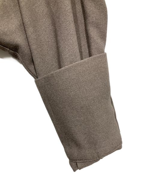 LAUTRE AMONT（ロートレアモン）LAUTRE AMONT (ロートレアモン) ハーフジップブラウス ブラウン サイズ:38の古着・服飾アイテム