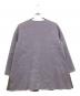 UNTITLED (アンタイトル) ベルテッド配色ミドルリバーコート ラベンダー×グレー サイズ:3：4000円