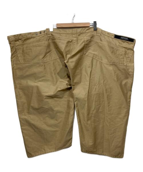 ANREALAGE（アンリアレイジ）ANREALAGE (アンリアレイジ) ワイドショートパンツ ベージュ サイズ:46の古着・服飾アイテム