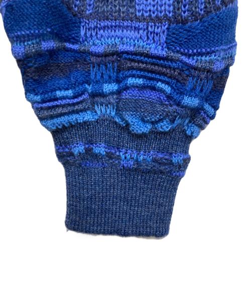 Purely Australian（ピュアリィ オーストラリア）Purely Australian (ピュアリィ オーストラリア) ニット ブルー サイズ:Mの古着・服飾アイテム